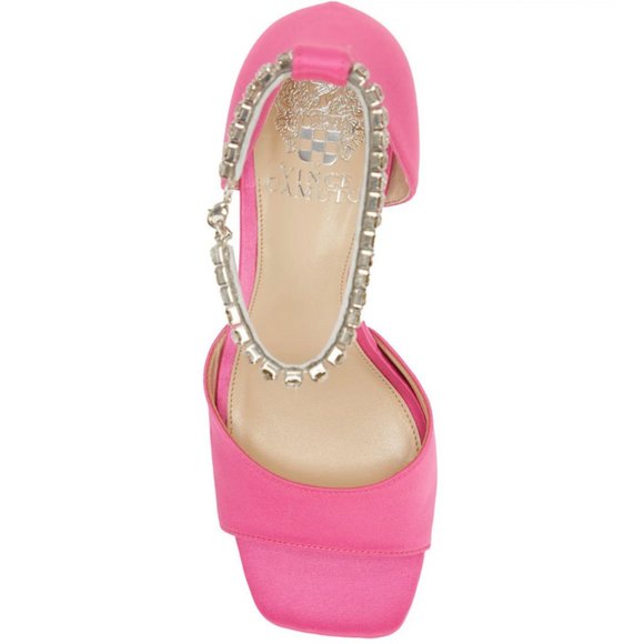 Vince Camuto Evensa Chain Strap Sandal size | Mercari NEW Vince Camuto Sizes 8, 8.5, 9.5 Women\'s Evensa Chain Strap Sandal - Fuchsia